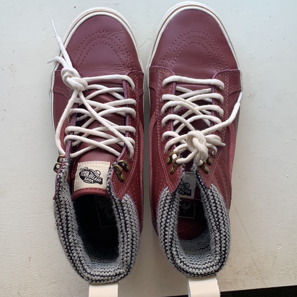 Gently Worn All-Weather Hi-Top Vans